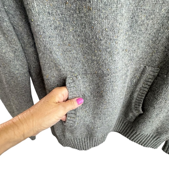 Patagonia Wool Blend Off Country Hoody Medium Gray Women’s SZ L - Picture 4 of 8